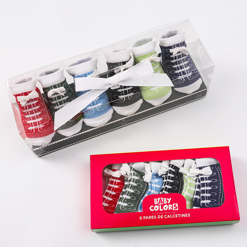 Toddler Sock Set - 6Pairs Baby Socks Lot Newborn Socks