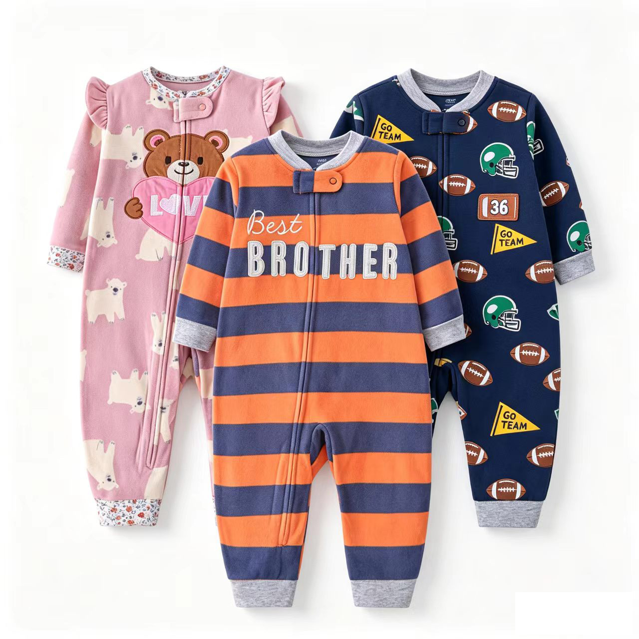 Baby Clothing Zip - 2026 New Winter Baby Rompers Clothes