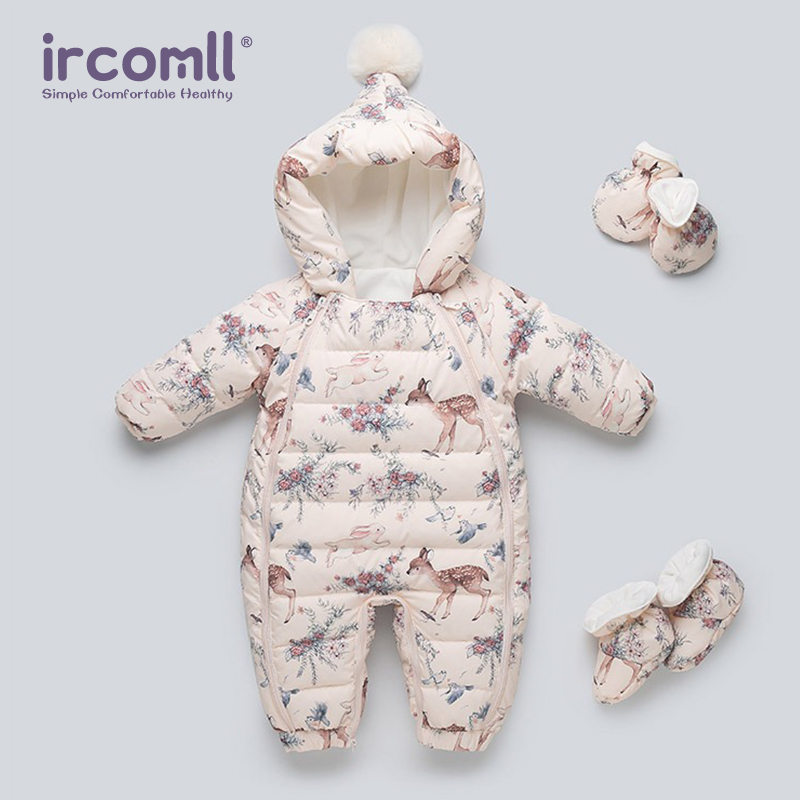 Baby Clothing Zip - Ircomll Warm Overalls White Duck Down