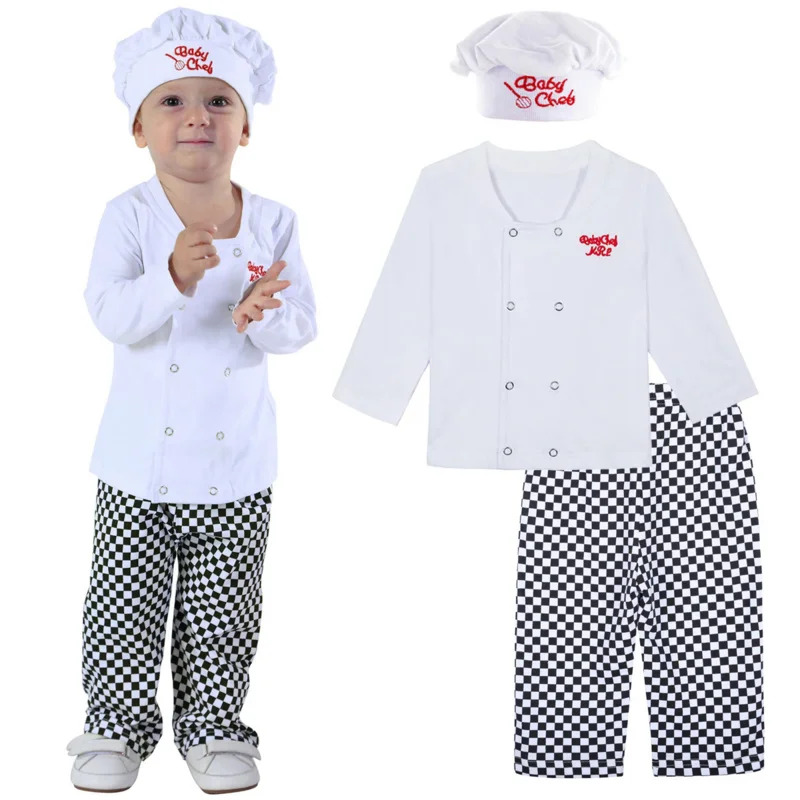 Toddler Legging Set - 2026 Baby Toddler Purim Chef Cosplay