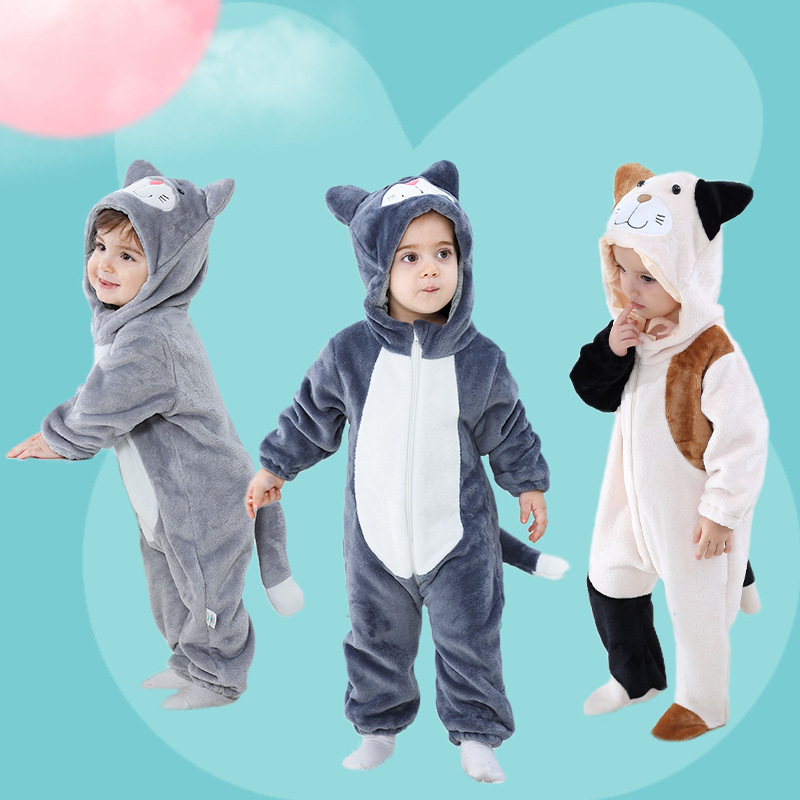 Lovely Cat Costume Baby Boys G - огляд і ціна Baby Clothing Zip