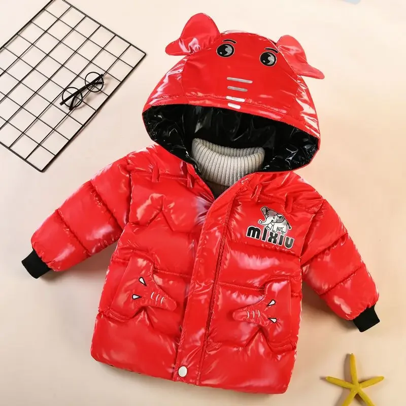 Boys' Cotton Padded Cartoon 3D - огляд і ціна Baby Clothing Elephant
