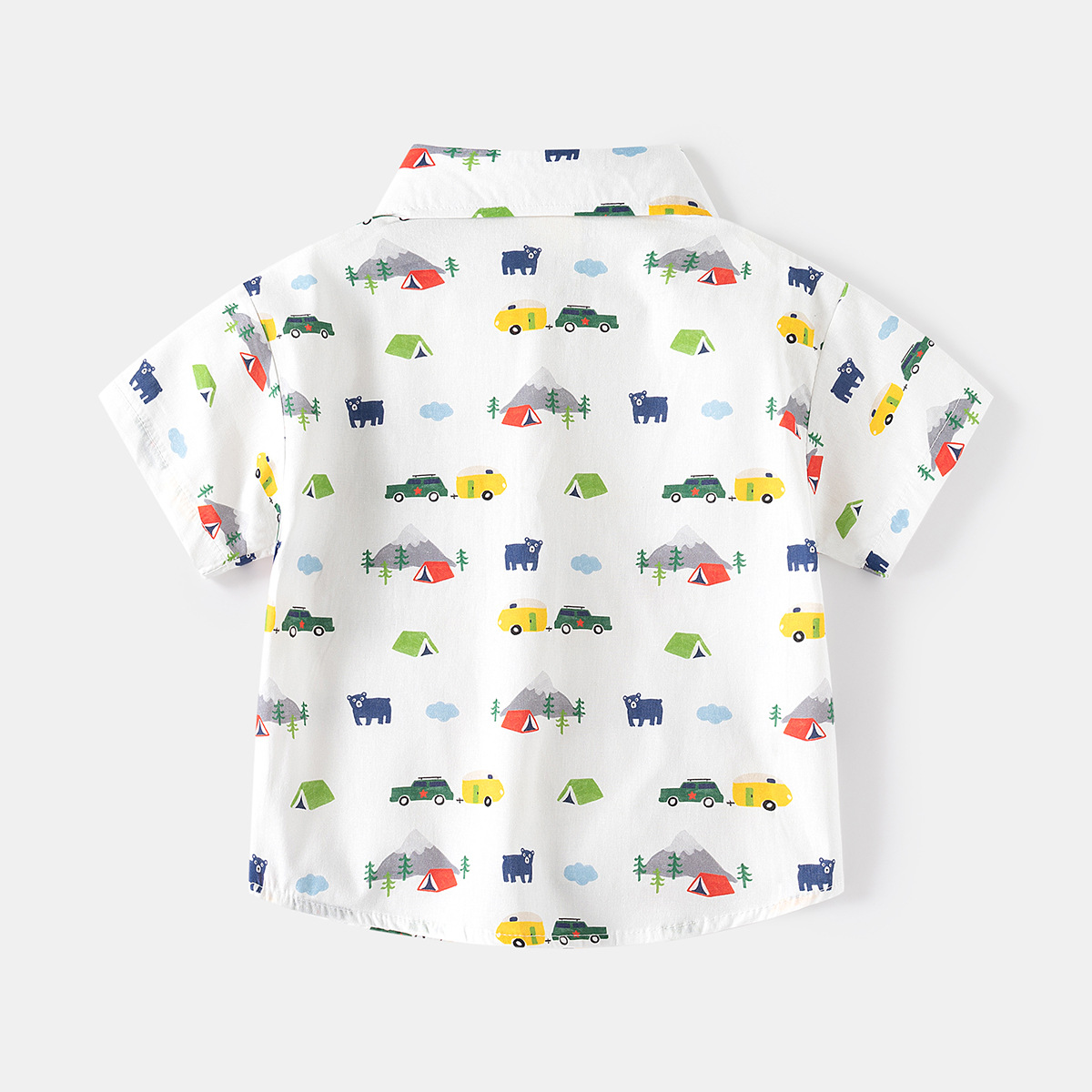 Boys' printed shirt 2025 summe - огляд і ціна Baby Clothing Korea