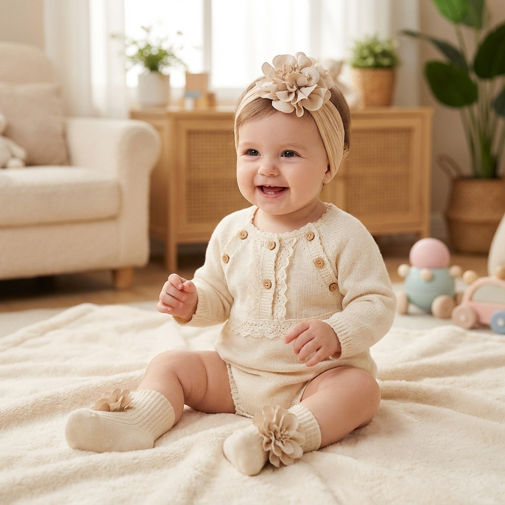 Baby Headband and Socks Two-Pi - огляд і ціна Toddler Sock Set
