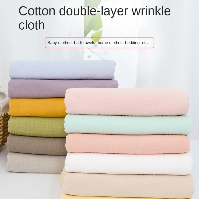 100% Cotton Double-layer Wrink - огляд і ціна Baby Clothing Organic Cotton