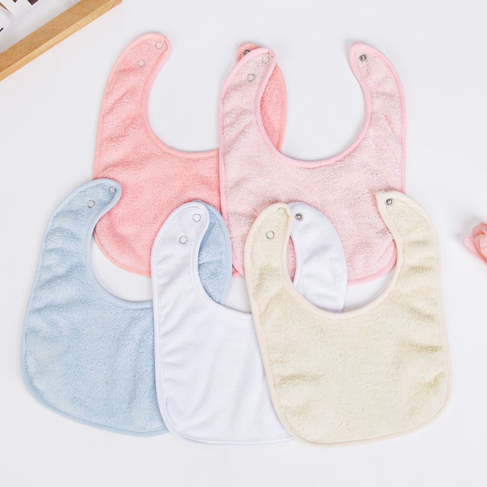 Solid Terry Towel Baby Bibs Sw - огляд і ціна Baby Clothing Korea