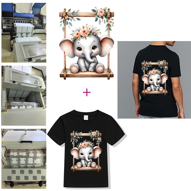 Baby Animal On Swings Heat Tra - огляд і ціна Baby Clothing Elephant