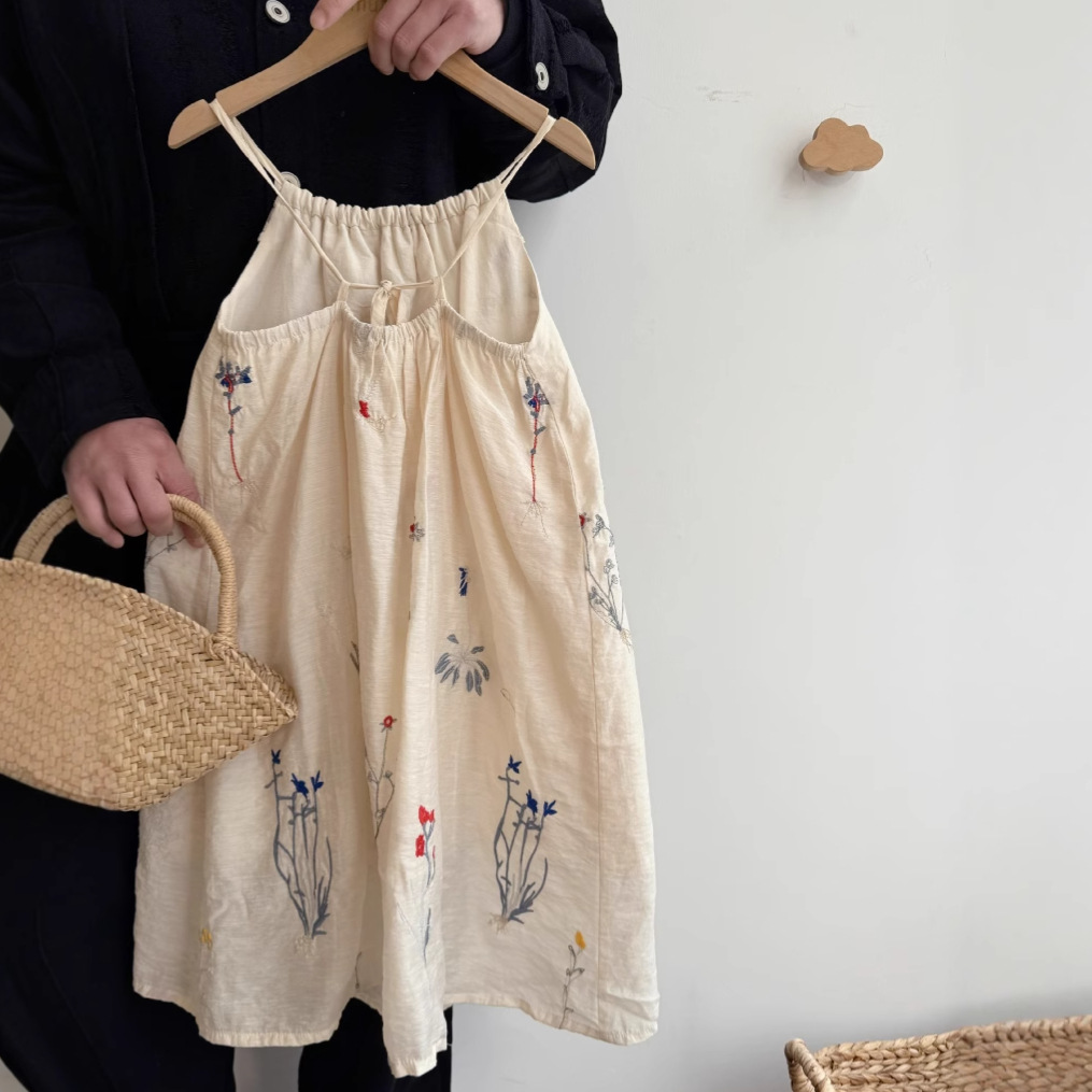 2025 Mori Pastoral Dress Girls - огляд і ціна Baby Clothing Korea