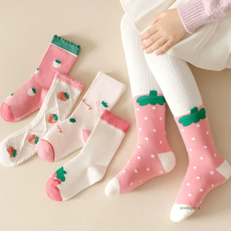 5Pairs/Lot  Kids Socks With Gr - огляд і ціна Toddler Sock Set