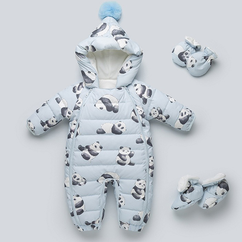Ircomll Warm Overalls White Du - огляд і ціна Baby Clothing Zip