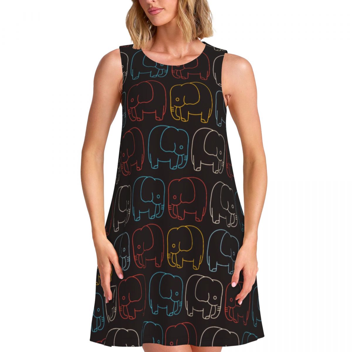 Retro Baby Elephant Dress Colo - огляд і ціна Baby Clothing Elephant