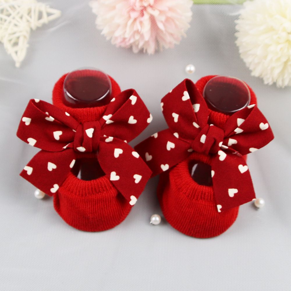 Christmas Gift Cotton Bow Head - огляд і ціна Toddler Sock Set