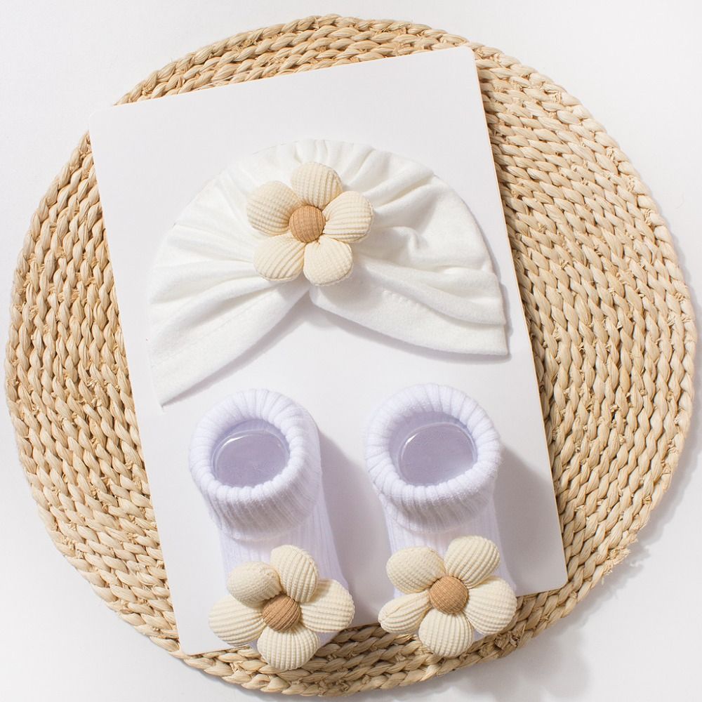 Sweet Big Flower Baby Hat Sock - огляд і ціна Toddler Sock Set